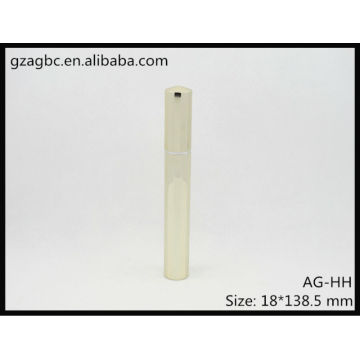 Striped&Empty Aluminum Round Mascara Tube AG-HH, AGPM Cosmetic Packaging , Custom Colors/Logo